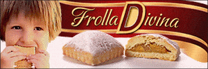 Frolla Divina cookies, three categories