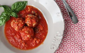 sardine balls in tomato sauce that knock you right of your socks