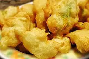 Broccolo in batter