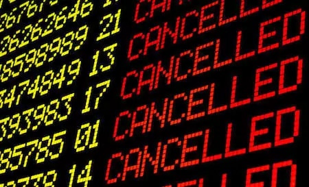 An update on tourism, many flights are being cancelled