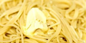 pasta in bianco, Monday food