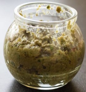 Caper pesto