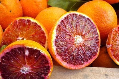 blood oranges from Sicily