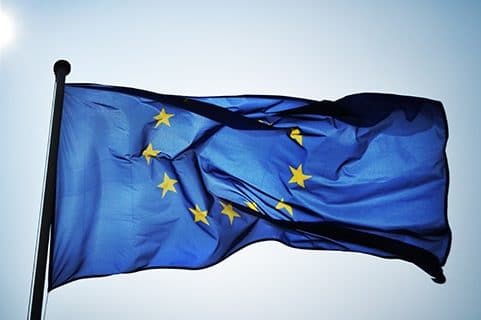 the European flag, sponsor of exitaly?