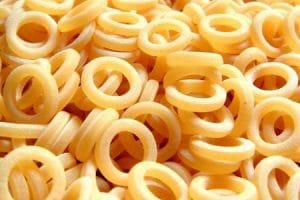 anelletti are the pasta used for pasta al forno