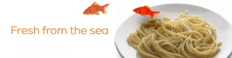 fresh from the sea