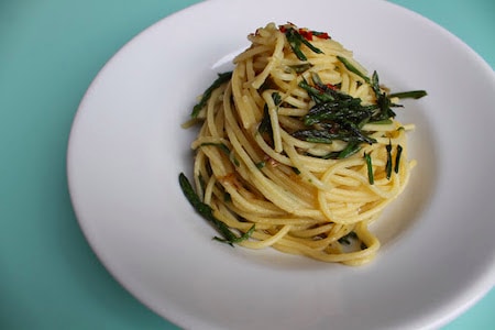 not so strange pasta with asparagus