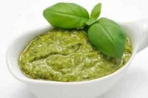light green pesto