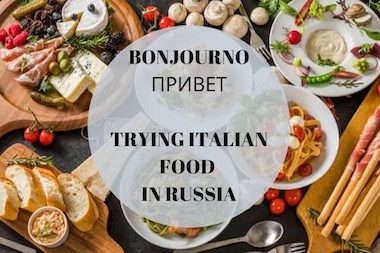 The love for Italian food by Russian people