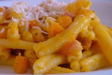 pasta with pumpkin