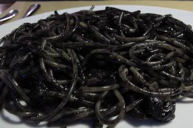 Black pasta