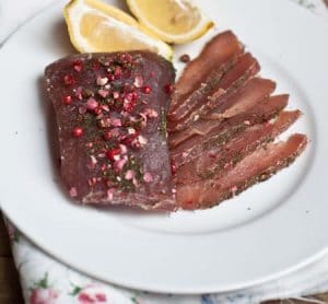 elena's marinated tuna