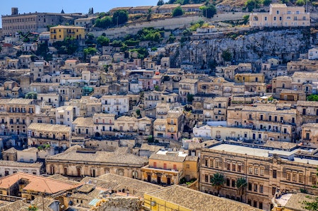 Modica, where Sicilian chocolate originates