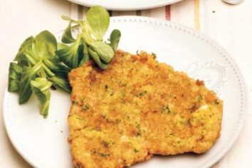 sliced and breaded: chicken cutlet Palermo style