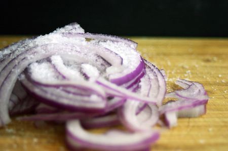 salted onion
