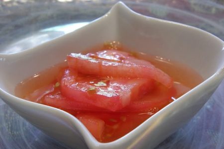 Ice tomatoes